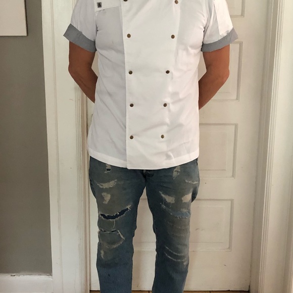 Hedley and Bennett unisex Chef Jackets.  XS-3XL - Picture 2 of 6